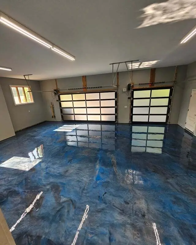 Diy metallic floor howd