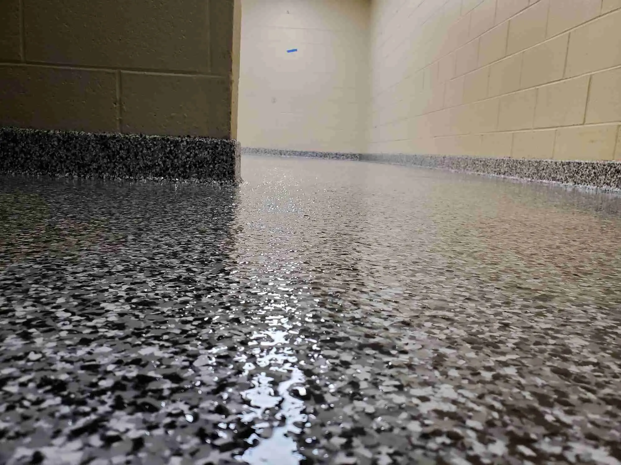 Epoxy paint for garage floors